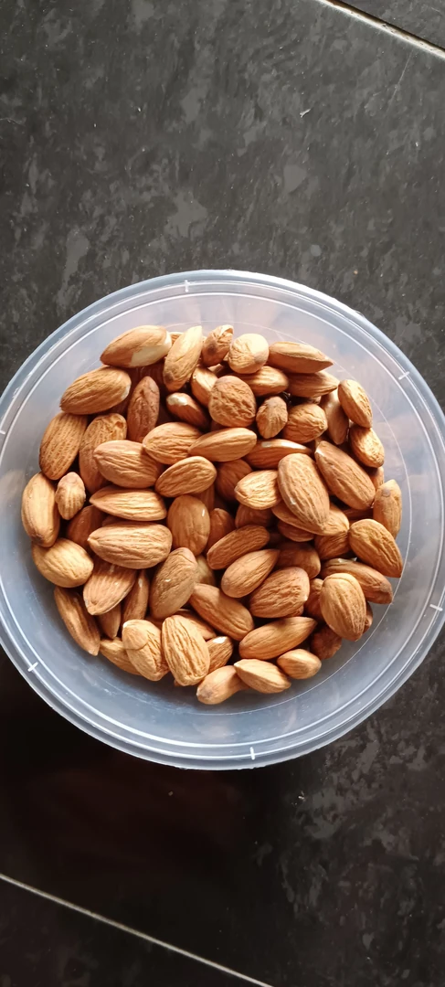 A simple bowl of almonds